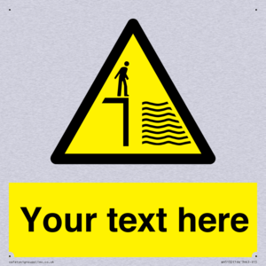 Custom Deep Water Sign